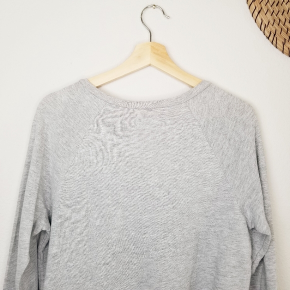 Caslon Long Sleeve Side Tie Knot Sweatshirt - Picture 5 of 11